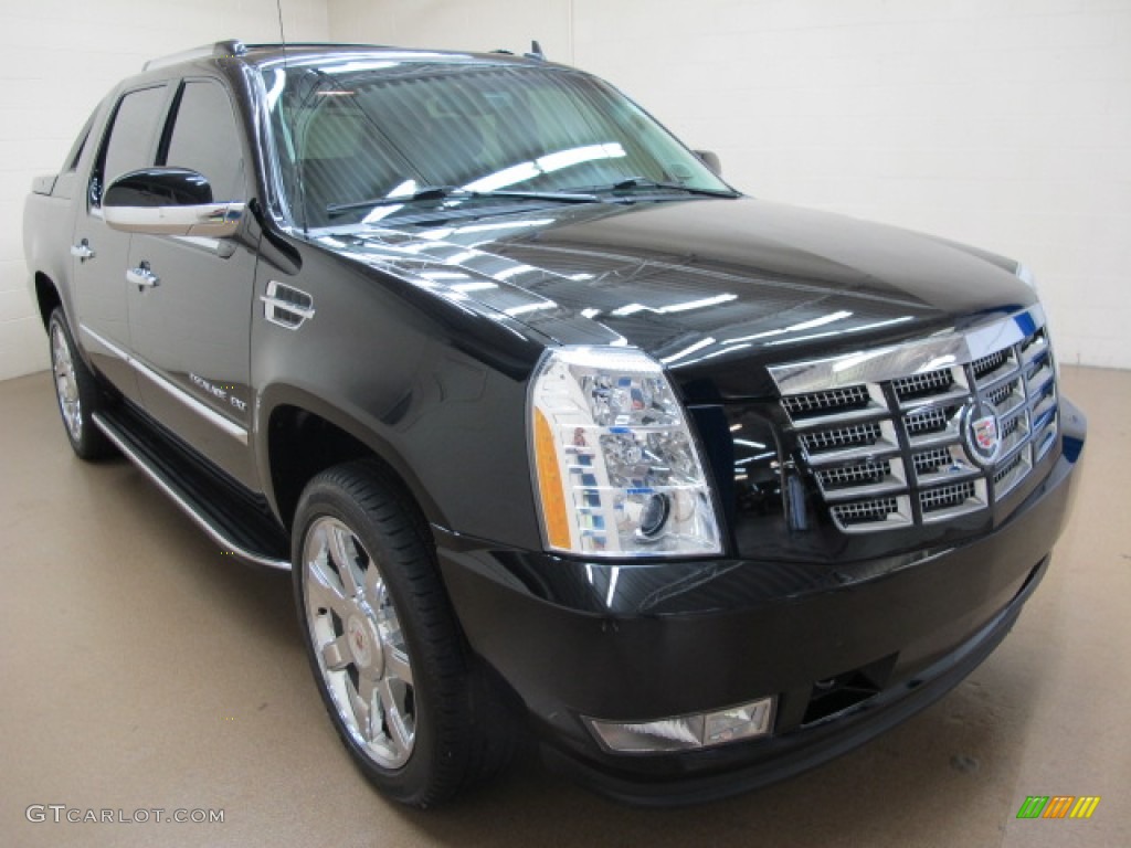 2011 Escalade EXT Luxury AWD - Black Raven / Ebony/Ebony photo #1