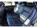2002 BMW X5 Black Interior Rear Seat Photo
