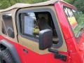 1997 Flame Red Jeep Wrangler SE 4x4  photo #26