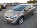 2013 Desert Bronze Hyundai Elantra Limited  photo #3