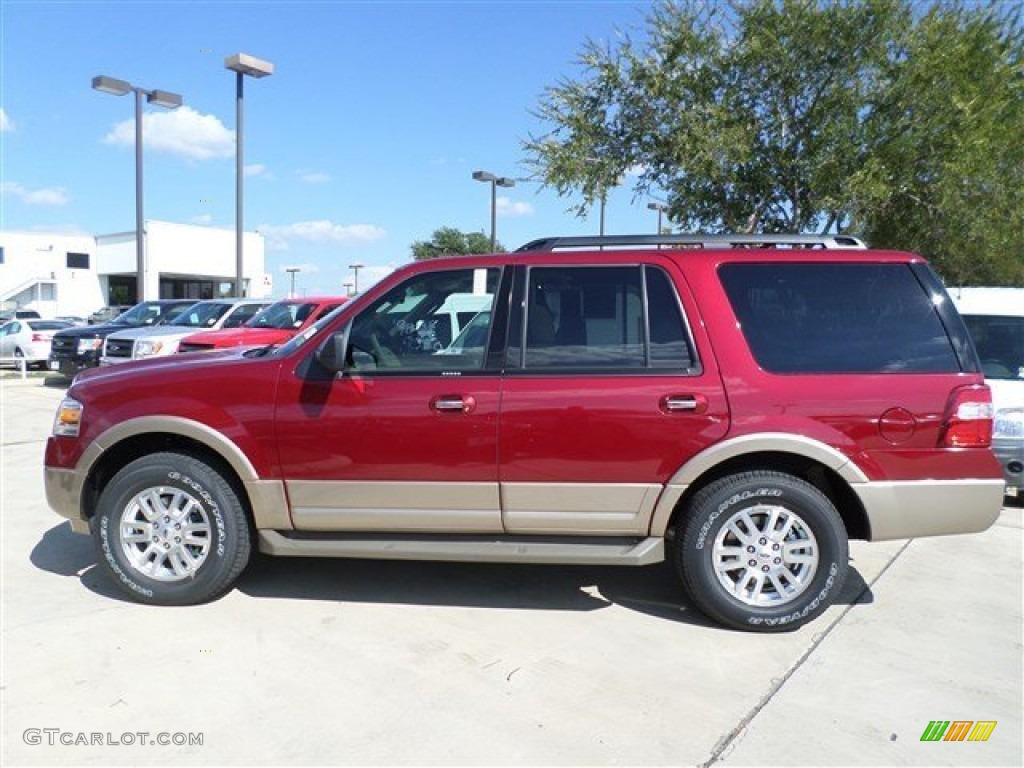 Ruby Red 2014 Ford Expedition XLT Exterior Photo #86377935