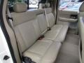 2008 Ford F150 Tan Interior Rear Seat Photo