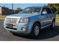 Light Ice Blue Metallic 2009 Mercury Mariner Hybrid 4WD