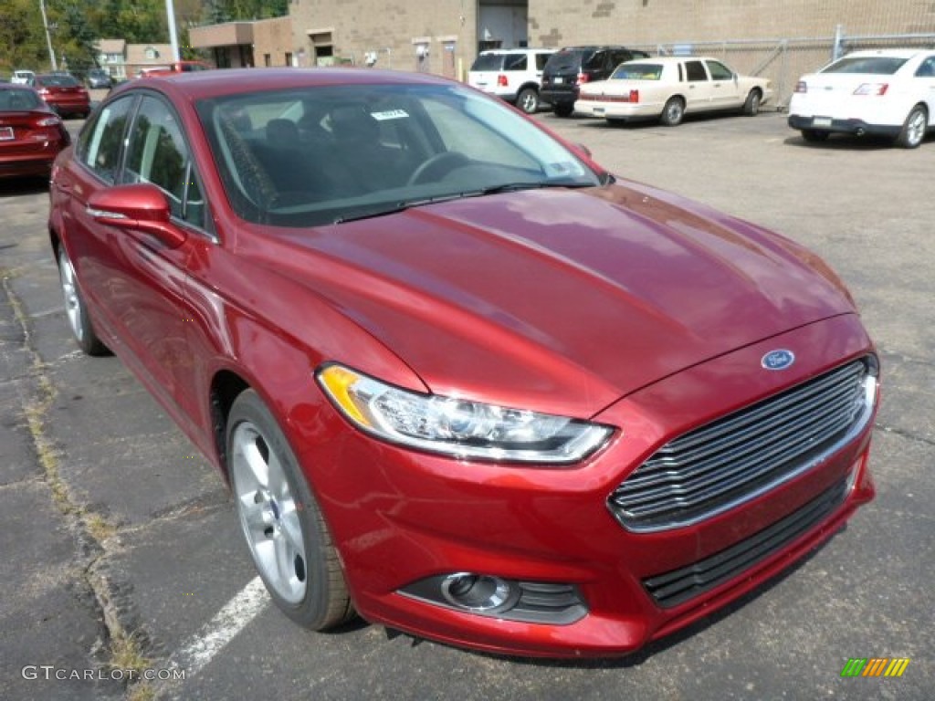 2014 Fusion SE - Ruby Red / Charcoal Black photo #1
