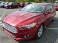 2014 Ruby Red Ford Fusion SE  photo #5