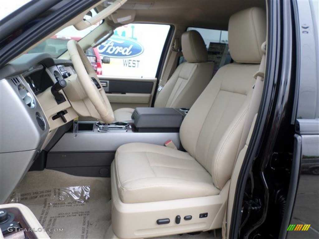 Camel Interior 2014 Ford Expedition XLT Photo #86378927