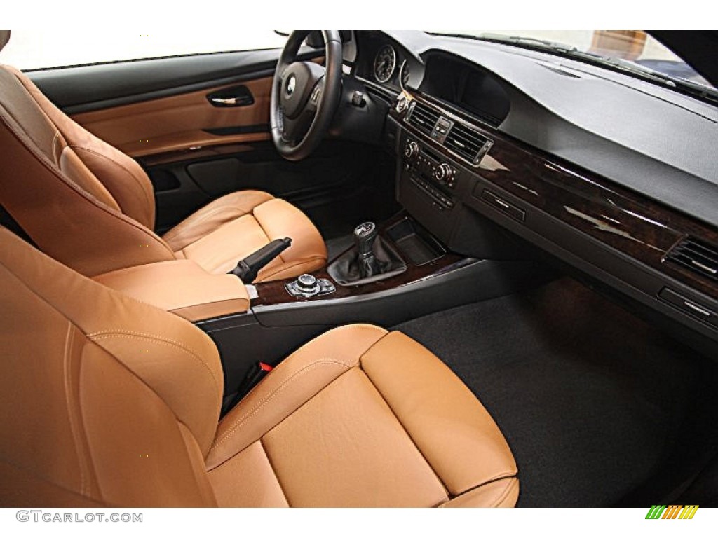 2011 3 Series 335i Coupe - Le Mans Blue Metallic / Saddle Brown Dakota Leather photo #11