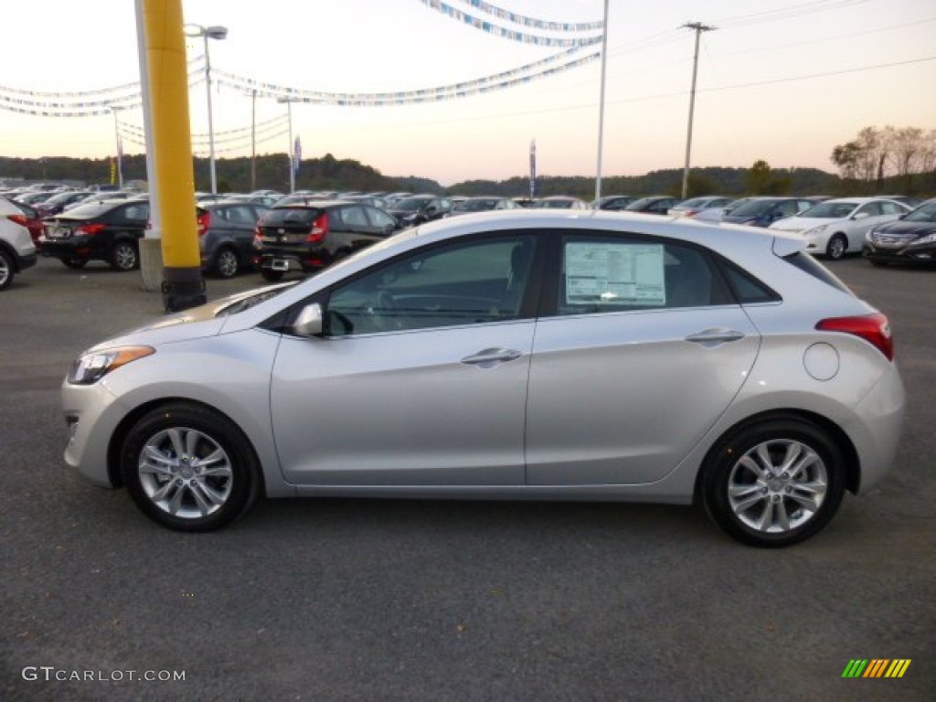 2013 Elantra GT - Silver / Black photo #4