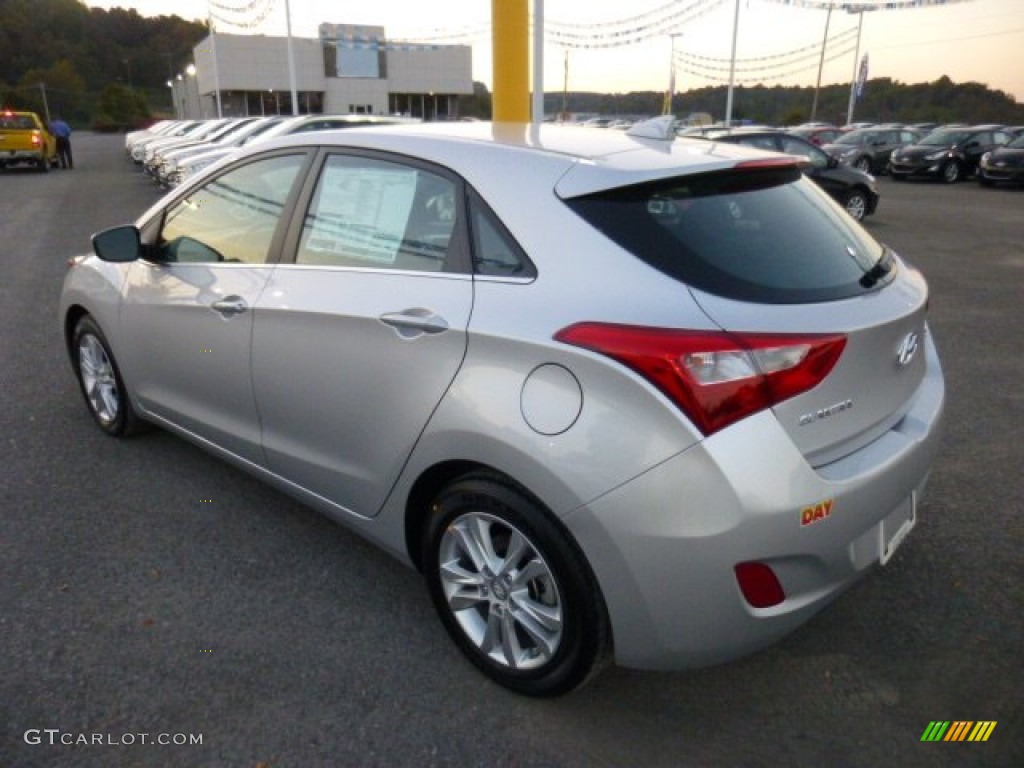 2013 Elantra GT - Silver / Black photo #5