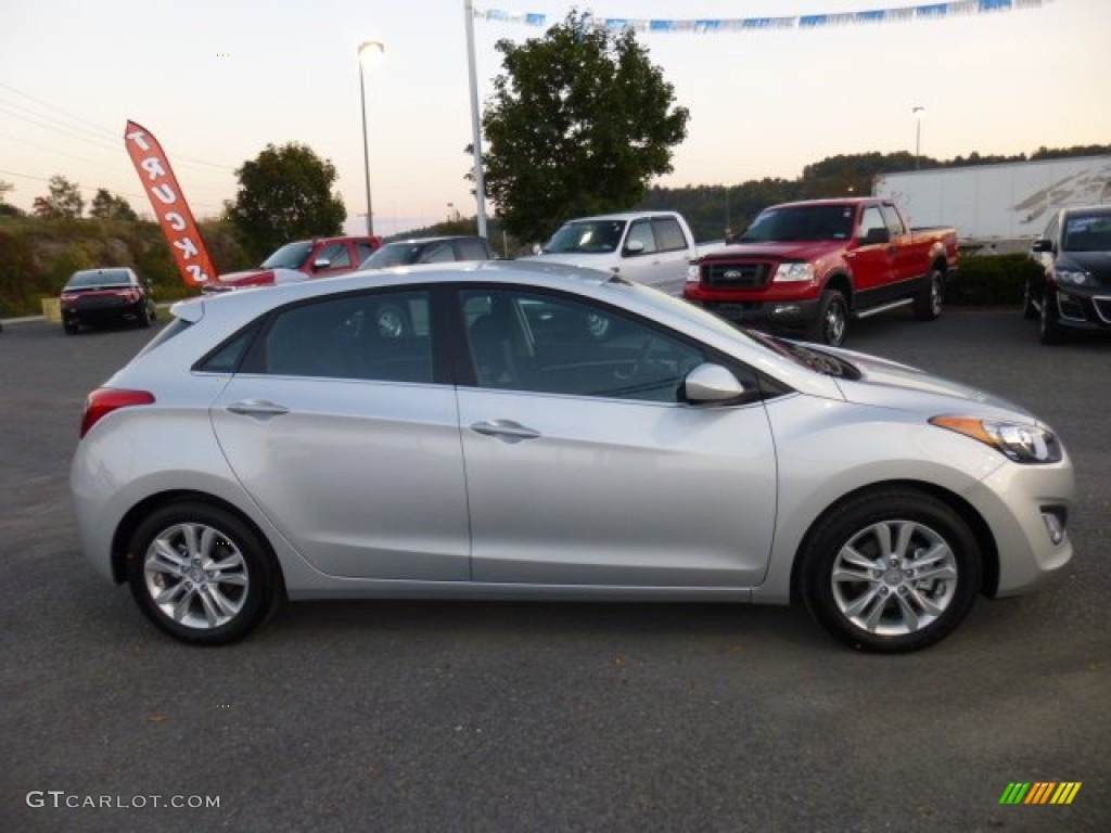 2013 Elantra GT - Silver / Black photo #8