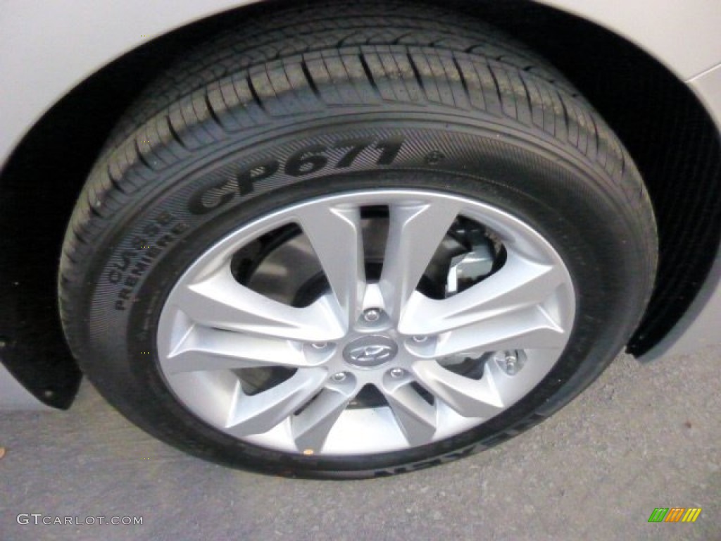 2013 Elantra GT - Silver / Black photo #9
