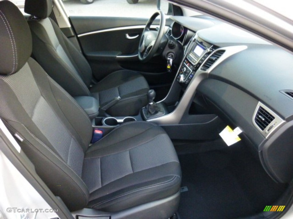 2013 Elantra GT - Silver / Black photo #10