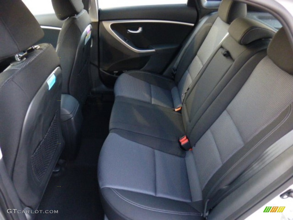 2013 Elantra GT - Silver / Black photo #13