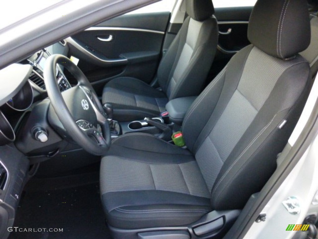 2013 Elantra GT - Silver / Black photo #15