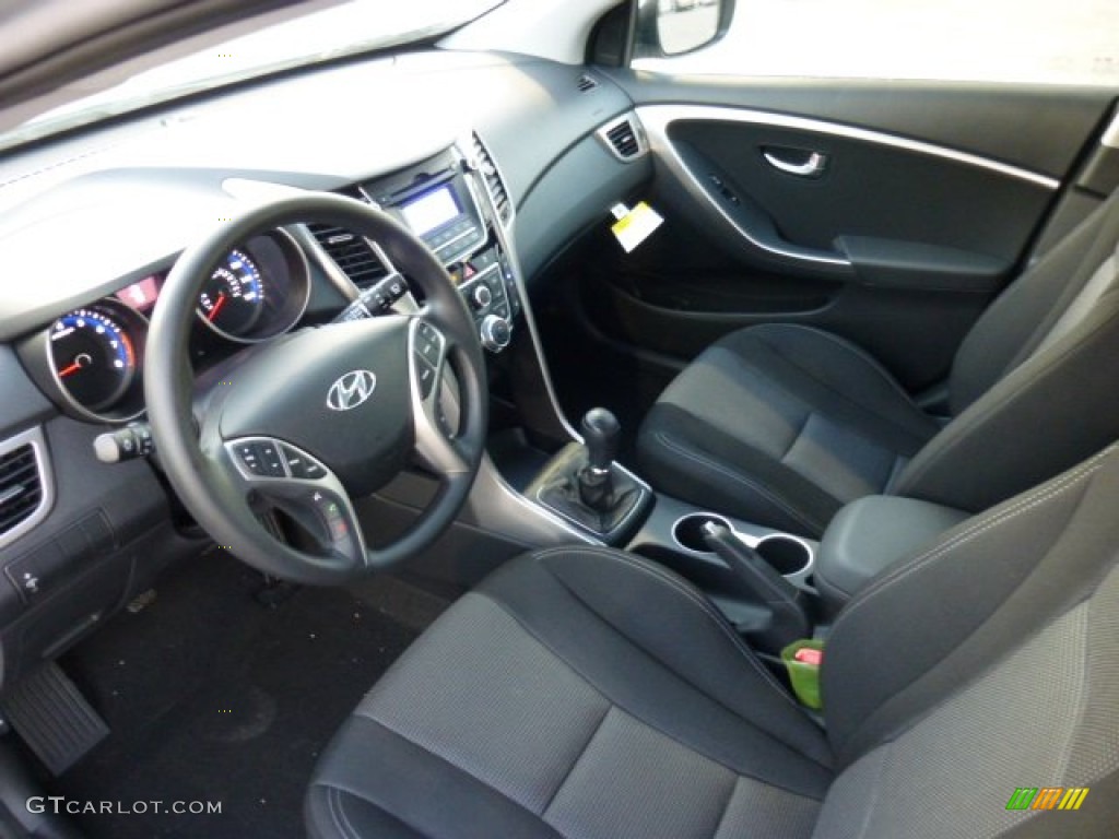 2013 Elantra GT - Silver / Black photo #16