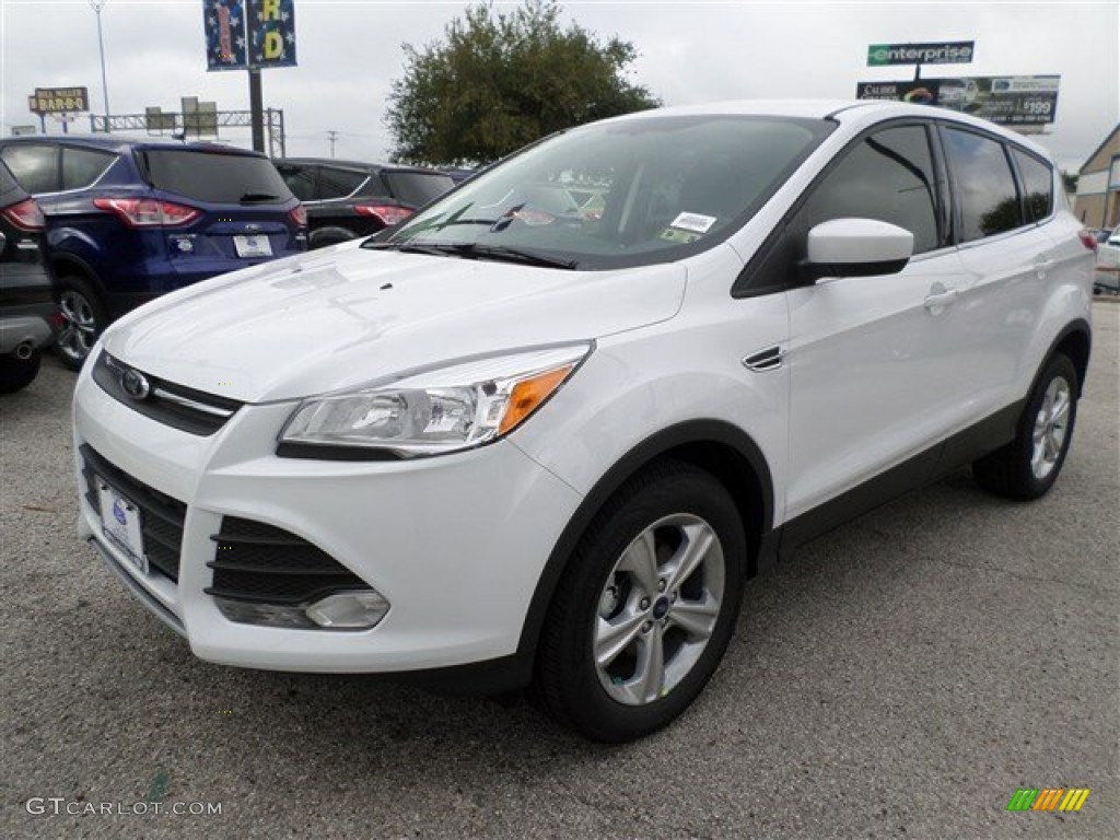 2014 Escape SE 1.6L EcoBoost - Oxford White / Medium Light Stone photo #1