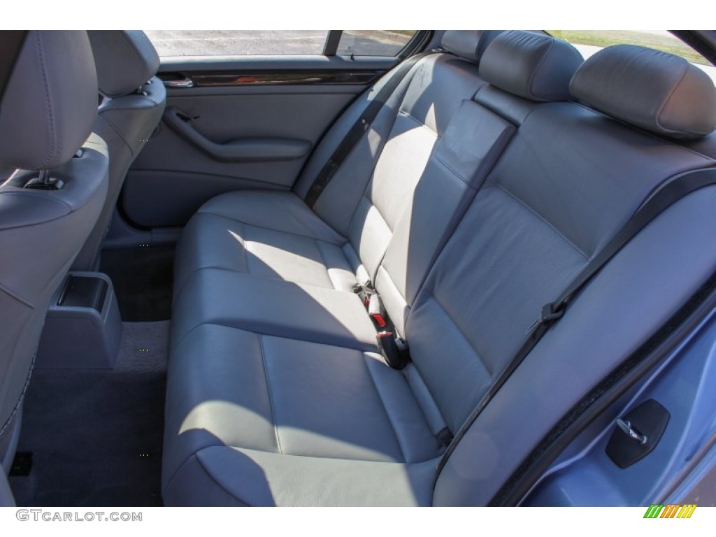 2003 3 Series 325xi Sedan - Steel Blue Metallic / Grey photo #19