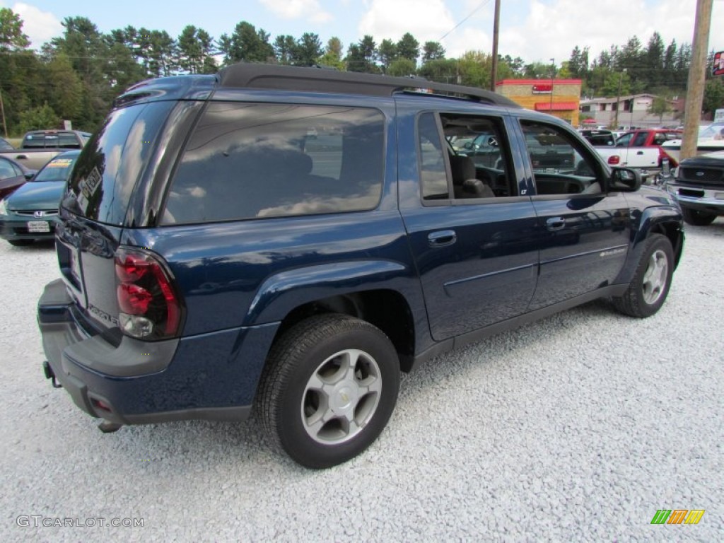 2004 TrailBlazer EXT LT 4x4 - Indigo Blue Metallic / Medium Pewter photo #4