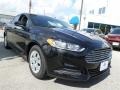 2014 Tuxedo Black Ford Fusion S  photo #7