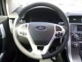 2013 Ford Edge Charcoal Black Interior Steering Wheel Photo