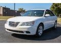 Powder White Pearl 2009 Hyundai Sonata GLS V6