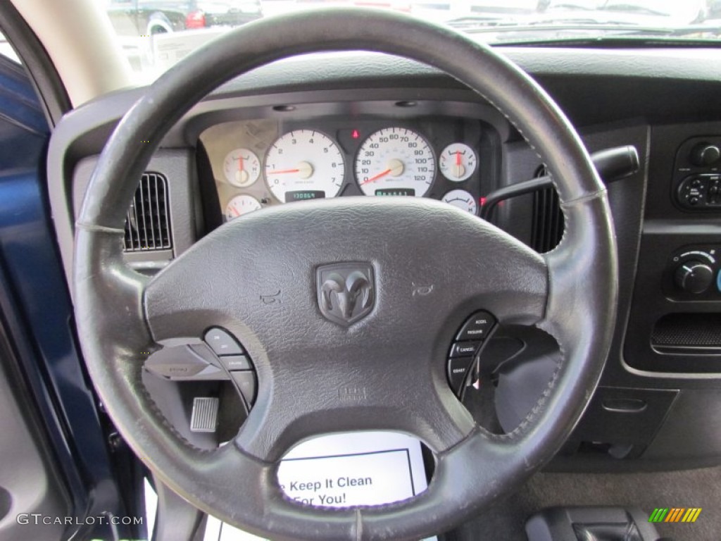 2002 Ram 1500 SLT Quad Cab 4x4 - Patriot Blue Pearlcoat / Dark Slate Gray photo #24