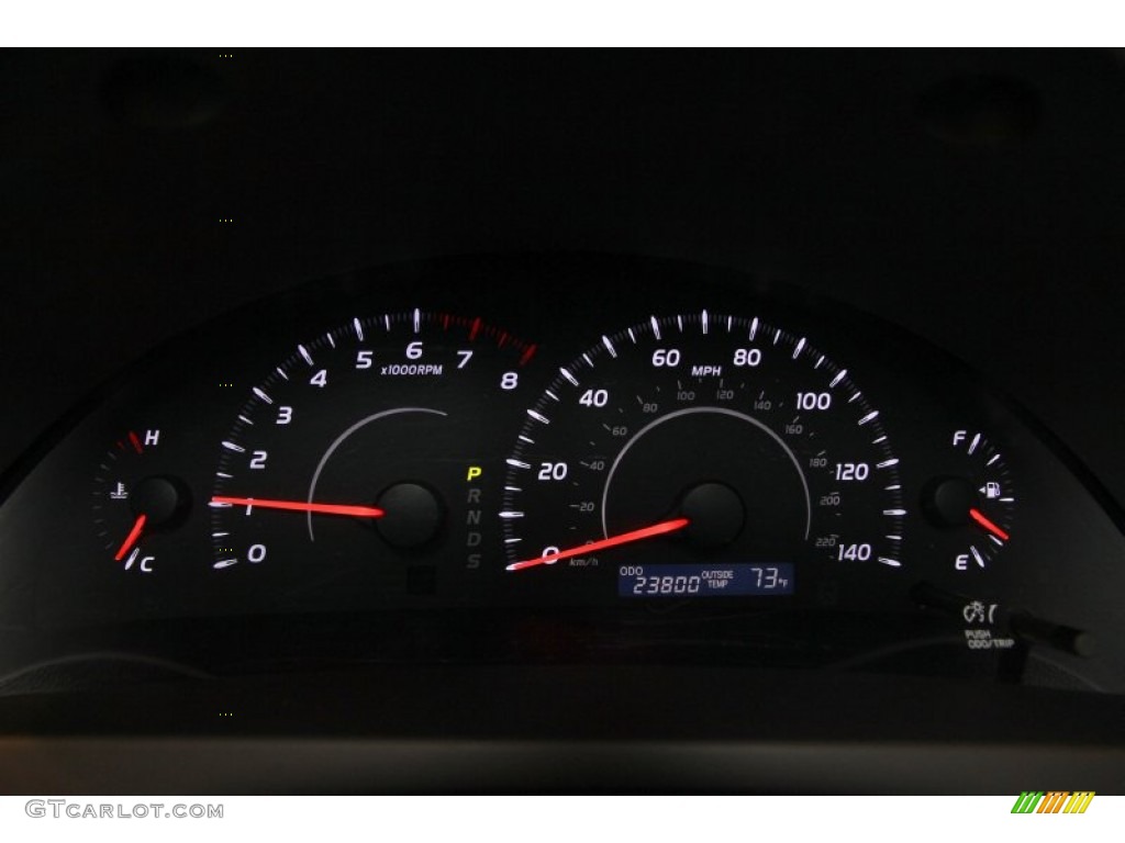 2010 Toyota Camry LE Gauges Photos