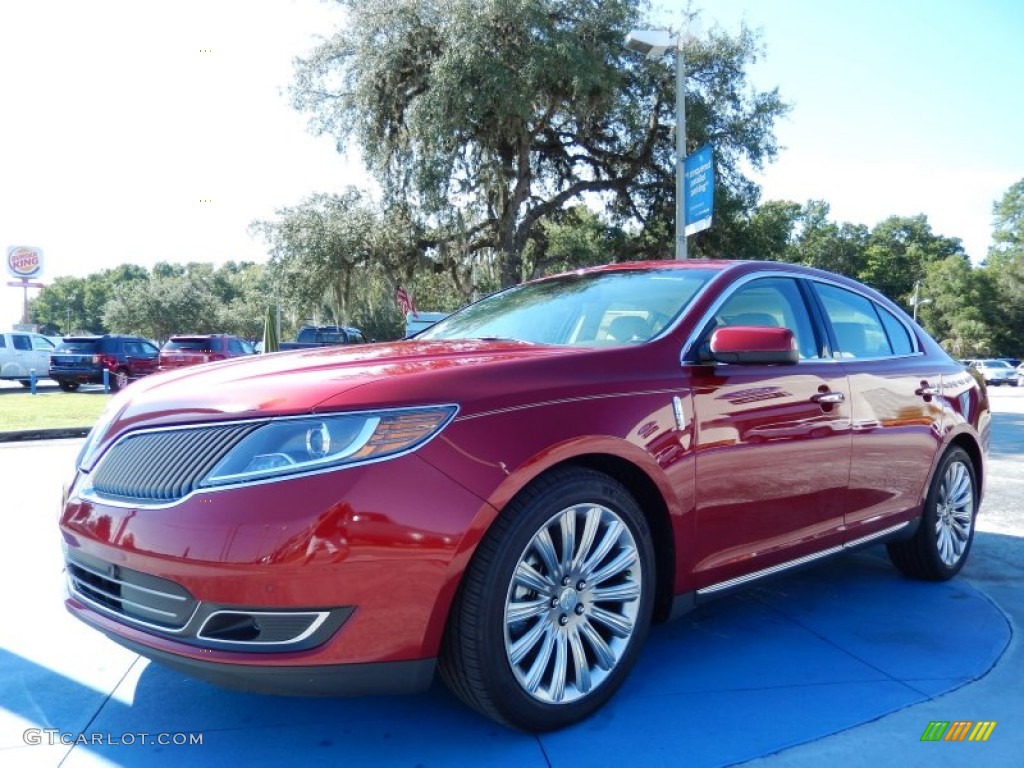 Ruby Red Metallic 2014 Lincoln MKS FWD Exterior Photo #86383821