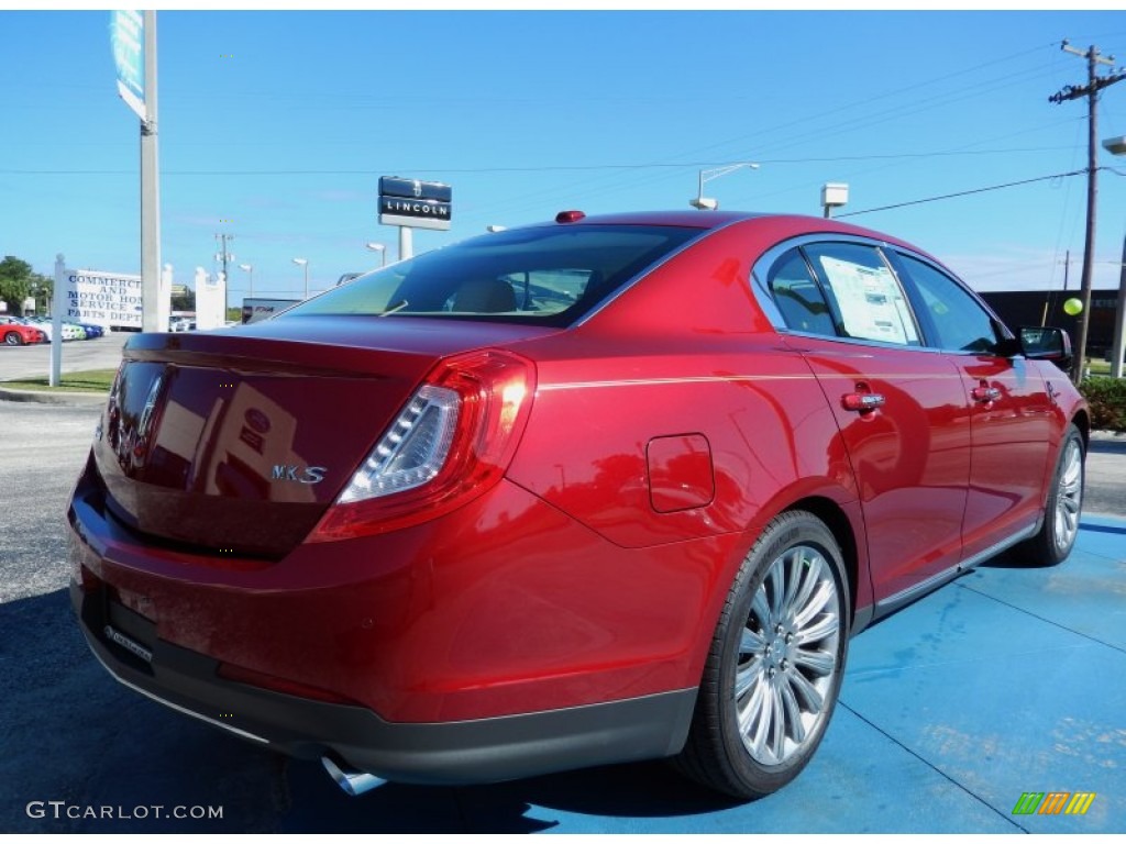 Ruby Red Metallic 2014 Lincoln MKS FWD Exterior Photo #86383869
