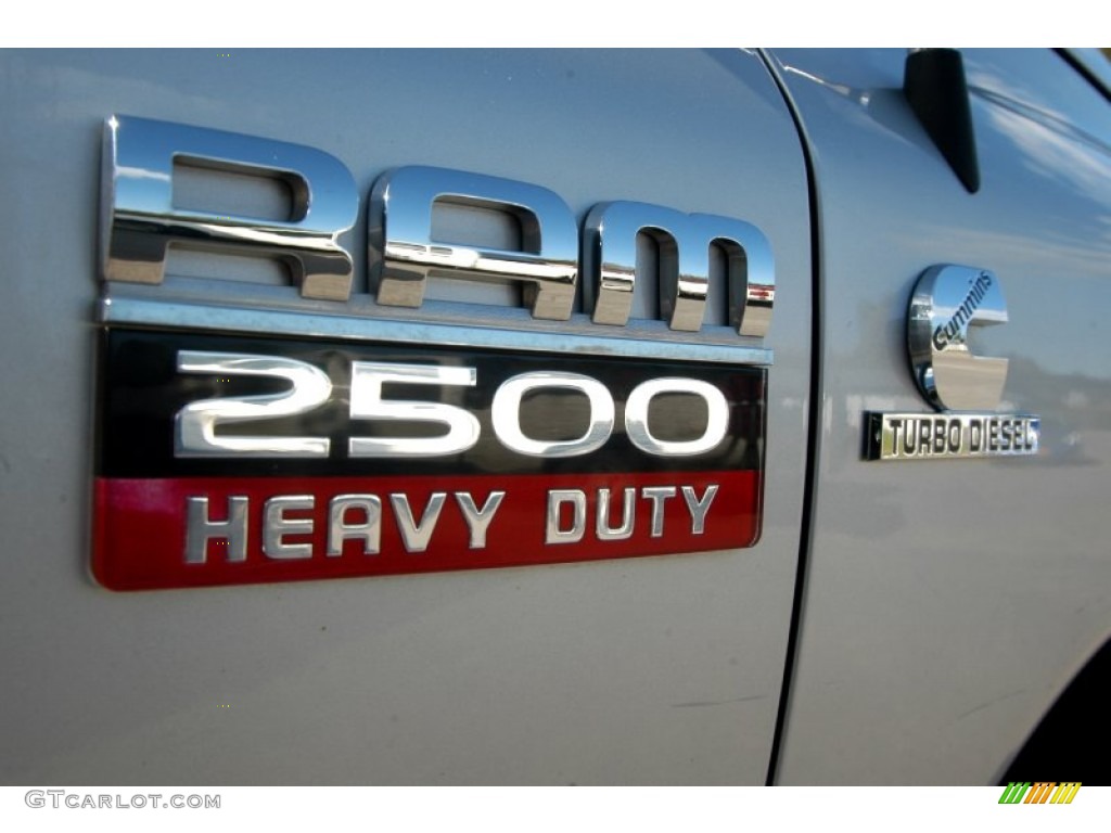 2009 Ram 2500 Big Horn Edition Quad Cab 4x4 - Bright Silver Metallic / Medium Slate Gray photo #16