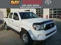 Super White 2011 Toyota Tacoma V6 TRD PreRunner Double Cab