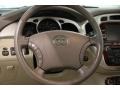 2004 Toyota Highlander Ivory Interior Steering Wheel Photo