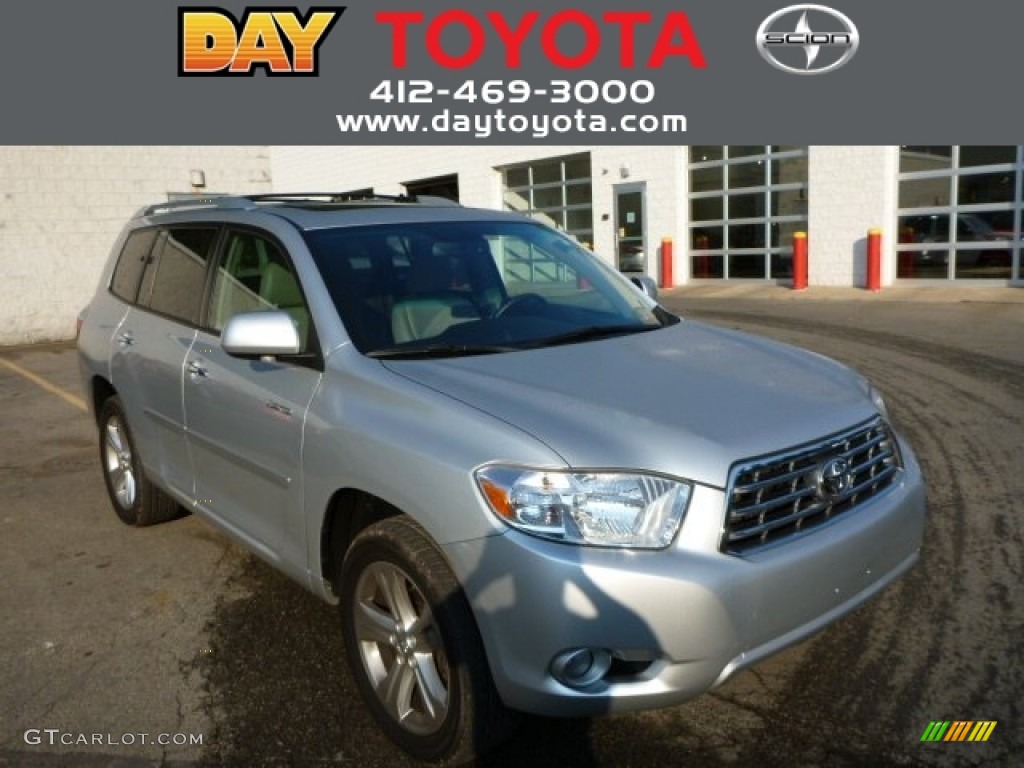 2010 Highlander Limited 4WD - Classic Silver Metallic / Ash photo #1