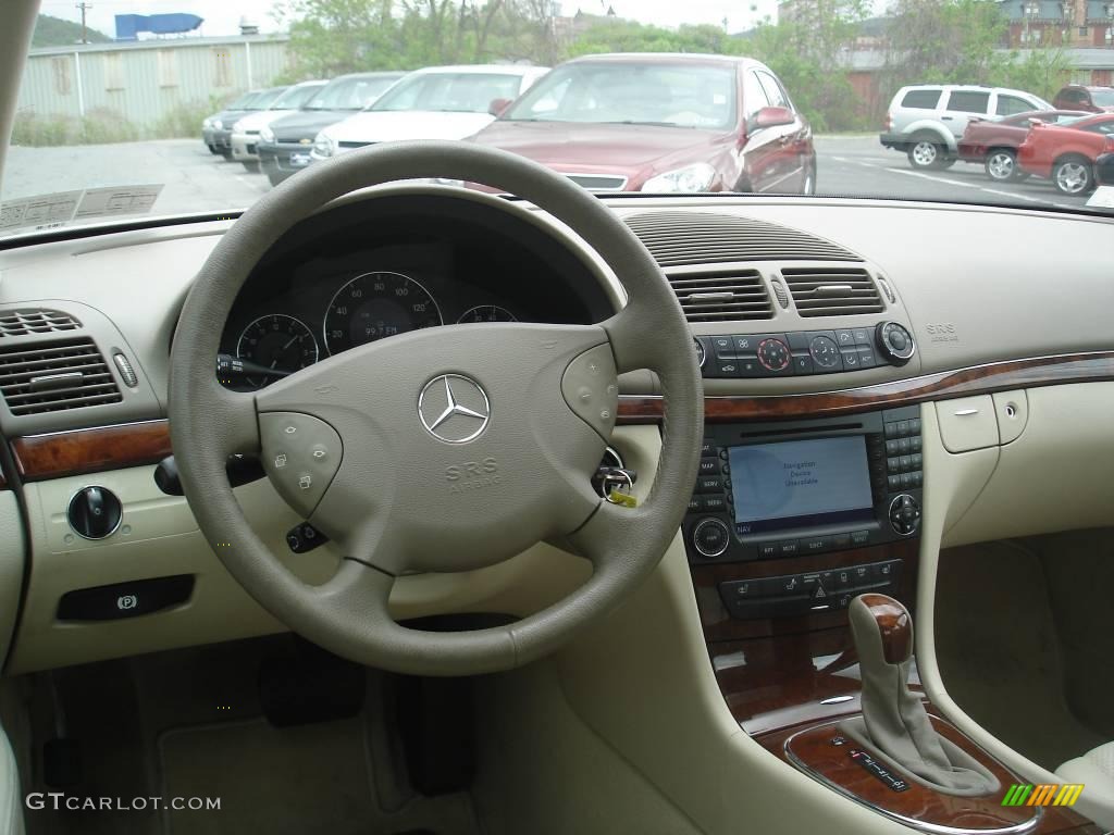 2004 E 320 Sedan - Desert Silver Metallic / Stone photo #10