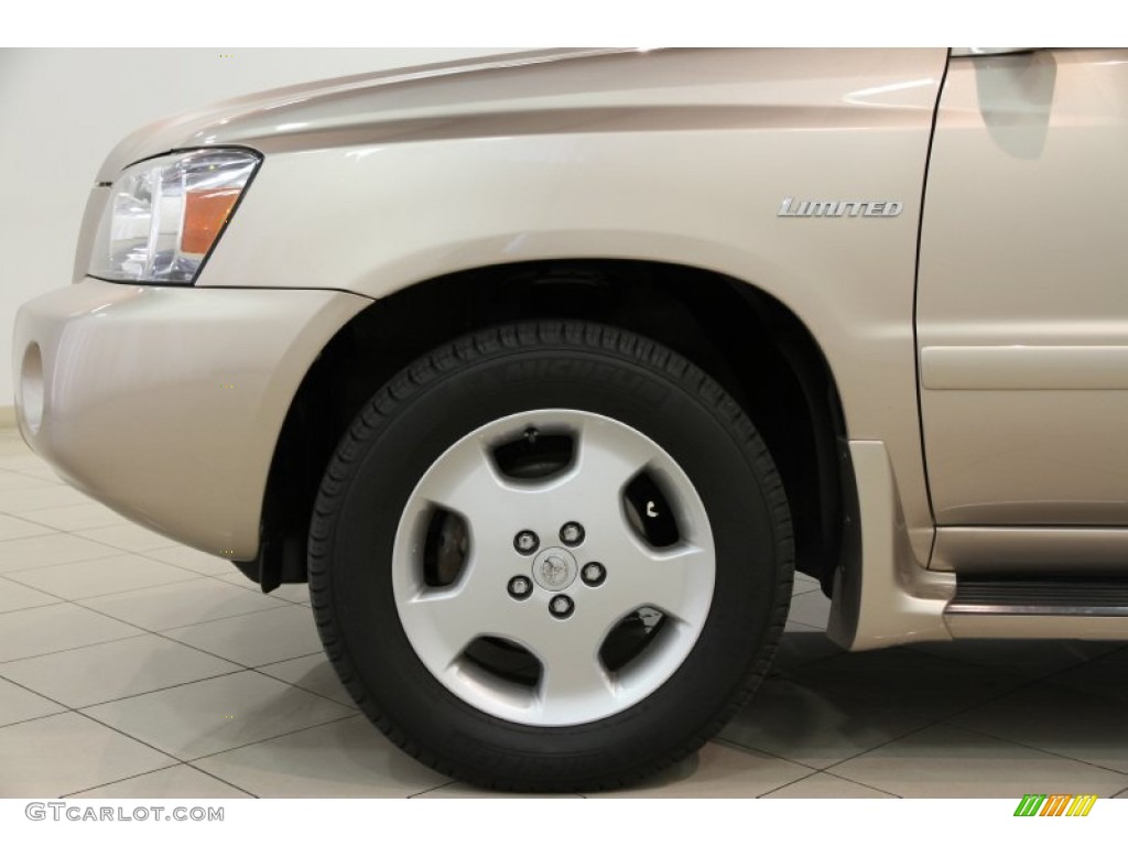 2004 Toyota Highlander Limited V6 4WD Wheel Photo #86384961
