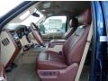 King Ranch Chaparral Leather 2014 Ford F350 Super Duty King Ranch Crew Cab 4x4 Interior Color