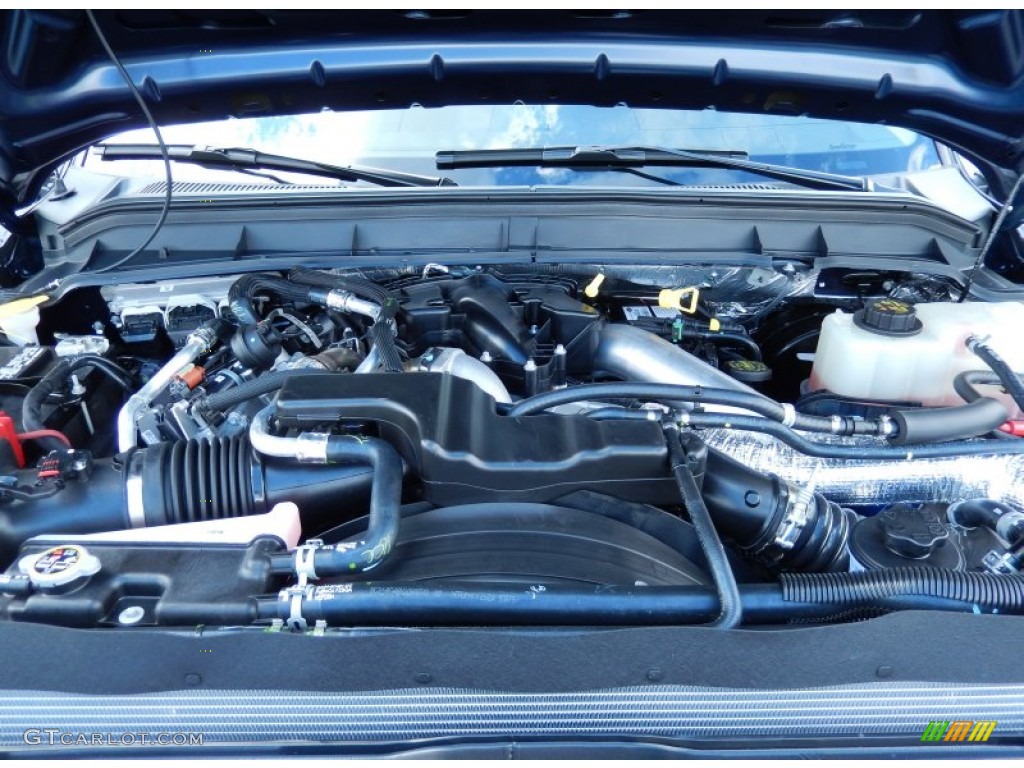 2014 Ford F350 Super Duty King Ranch Crew Cab 4x4 6.7 Liter OHV 32-Valve B20 Power Stroke Turbo-Diesel V8 Engine Photo #86385423