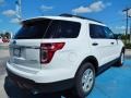 2014 Oxford White Ford Explorer FWD  photo #3