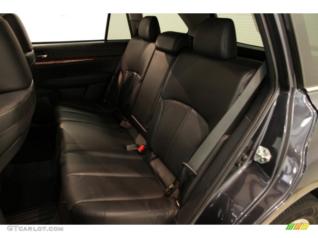 2011 Outback 2.5i Limited Wagon - Graphite Gray Metallic / Off Black photo #20