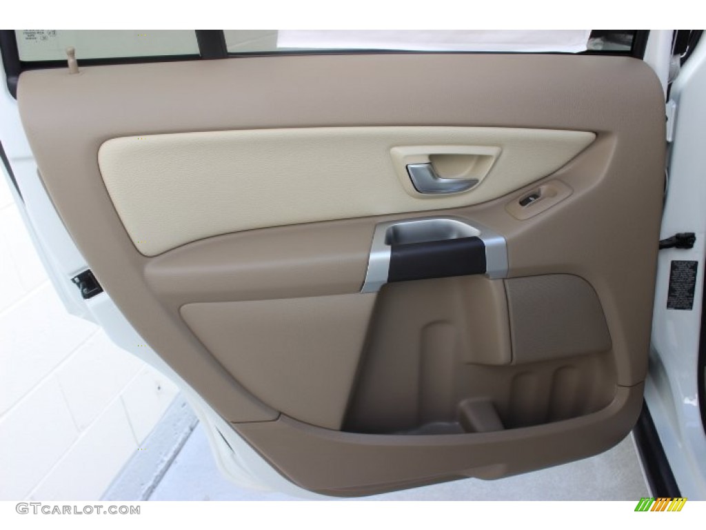 2014 Volvo XC90 3.2 Beige Door Panel Photo #86386851