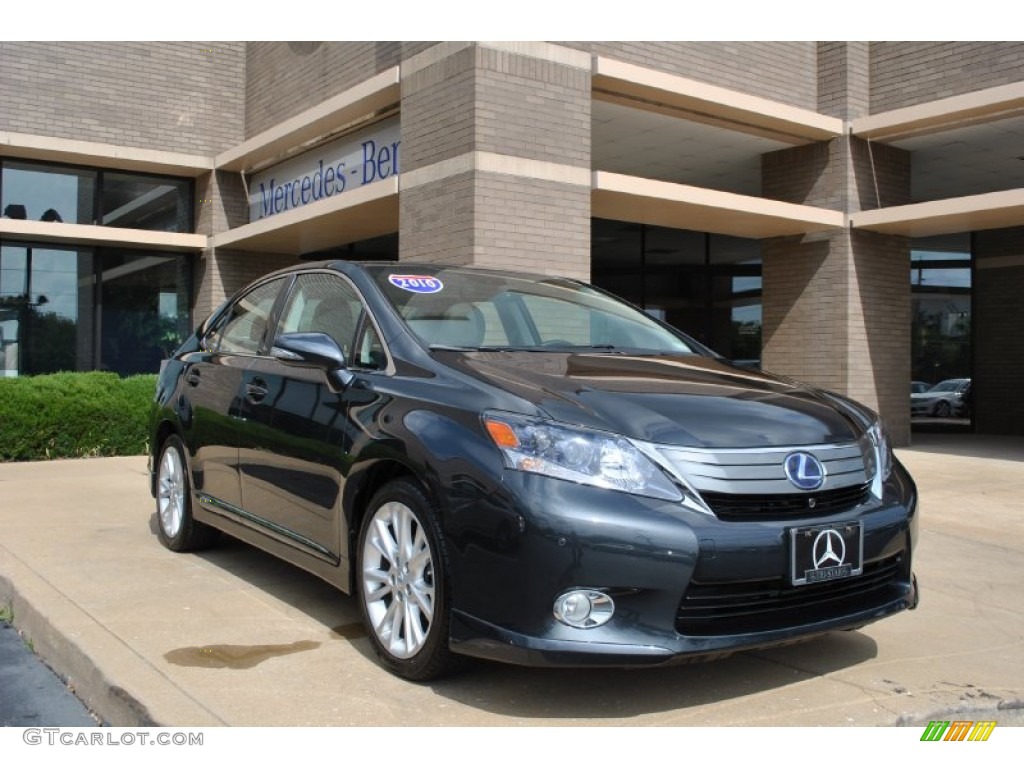 2010 HS 250h Hybrid Premium - Smoky Granite Mica / Gray photo #1