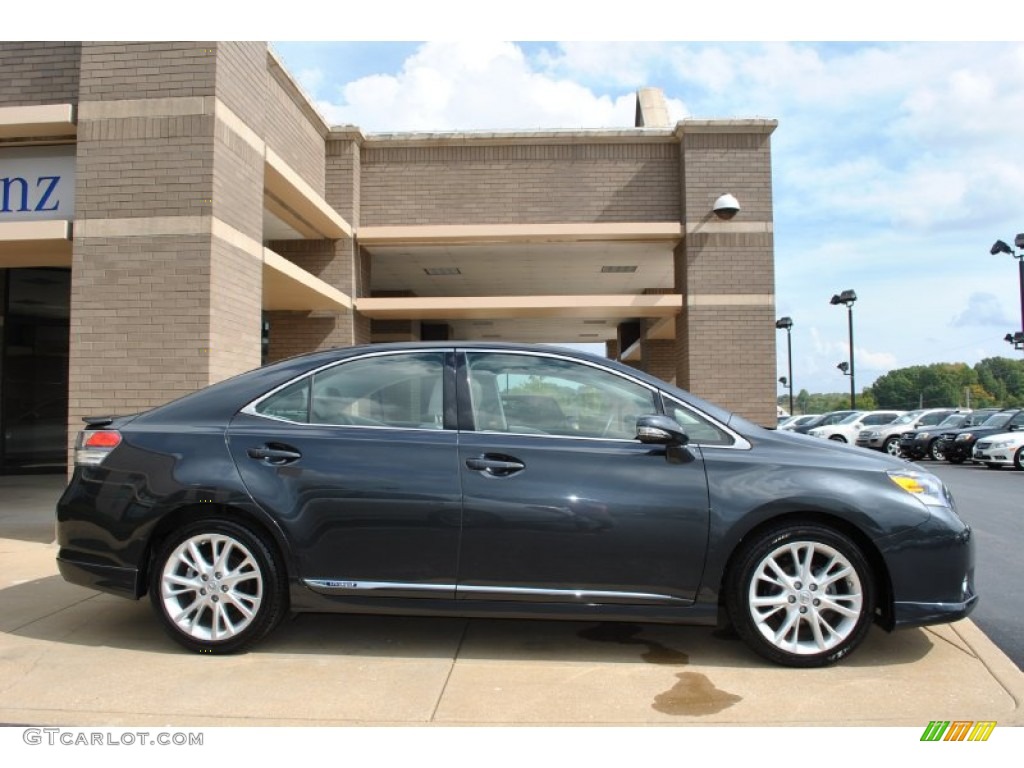 2010 HS 250h Hybrid Premium - Smoky Granite Mica / Gray photo #2