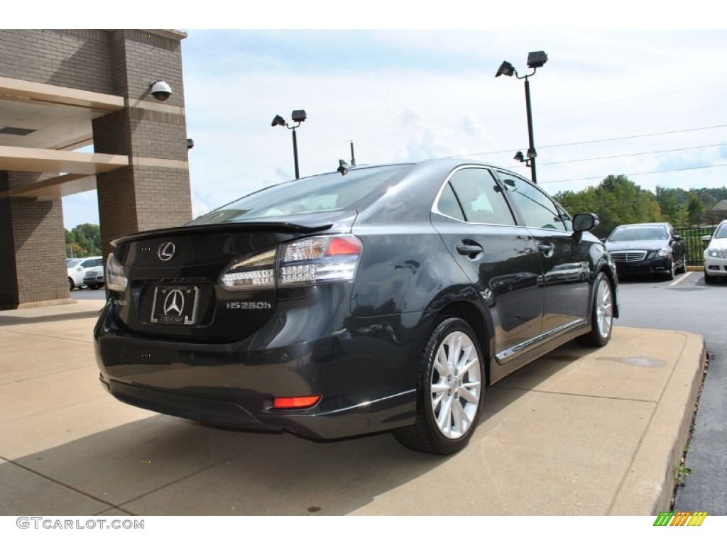 2010 HS 250h Hybrid Premium - Smoky Granite Mica / Gray photo #12