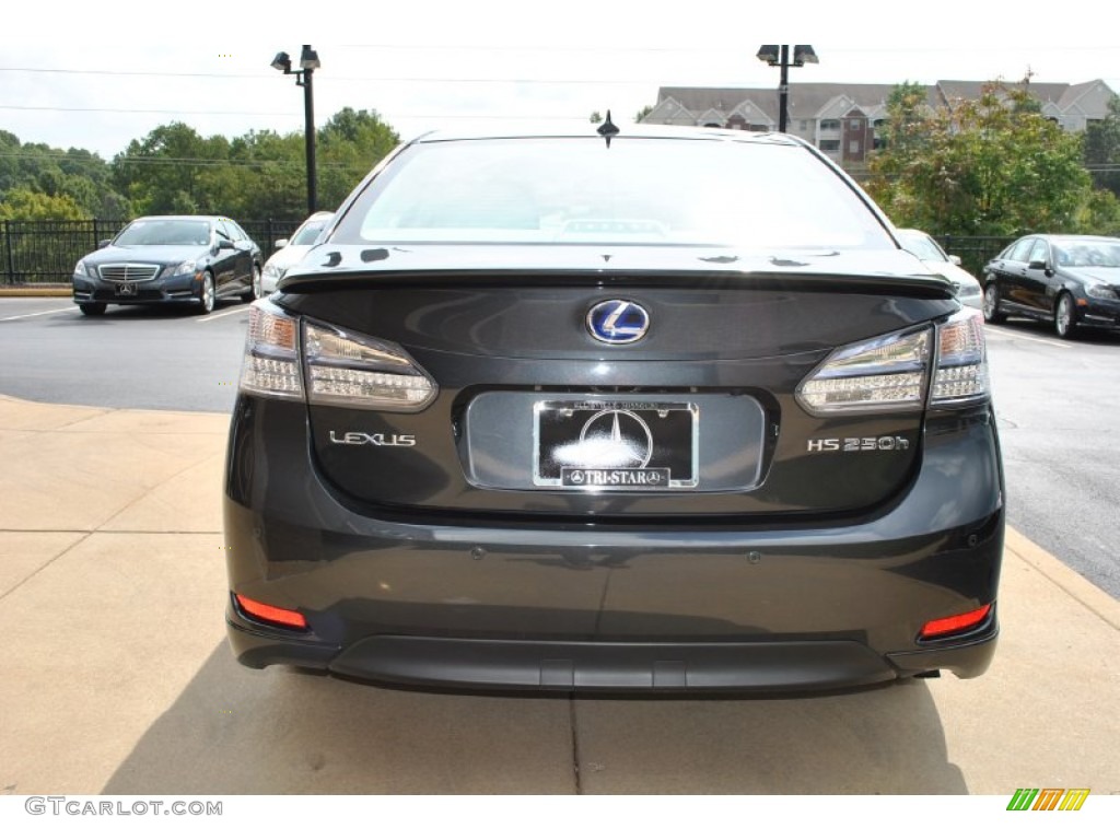 2010 HS 250h Hybrid Premium - Smoky Granite Mica / Gray photo #13