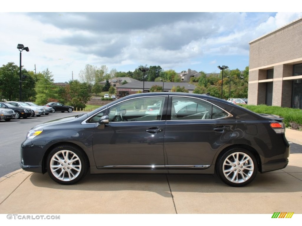 2010 HS 250h Hybrid Premium - Smoky Granite Mica / Gray photo #15