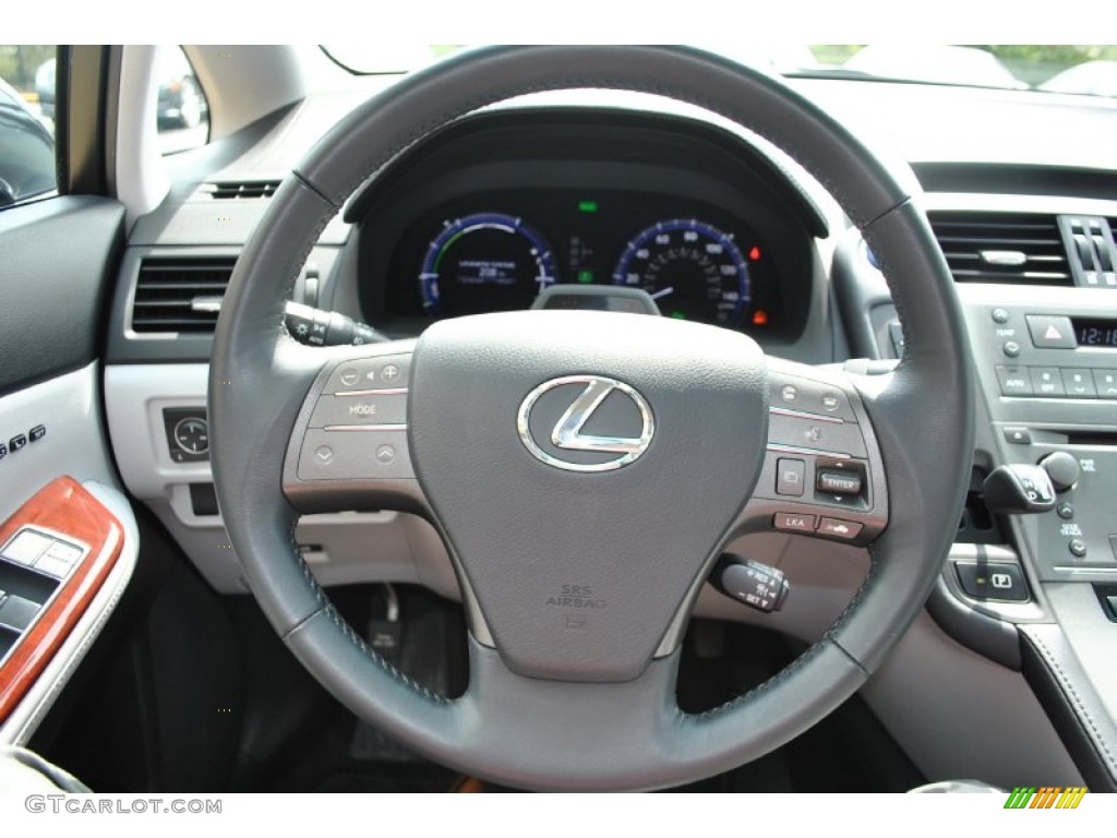 2010 HS 250h Hybrid Premium - Smoky Granite Mica / Gray photo #18