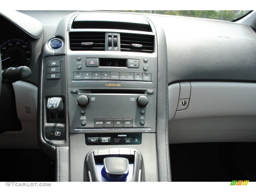 2010 HS 250h Hybrid Premium - Smoky Granite Mica / Gray photo #20