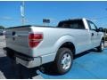 2013 Ingot Silver Metallic Ford F150 XLT Regular Cab  photo #3