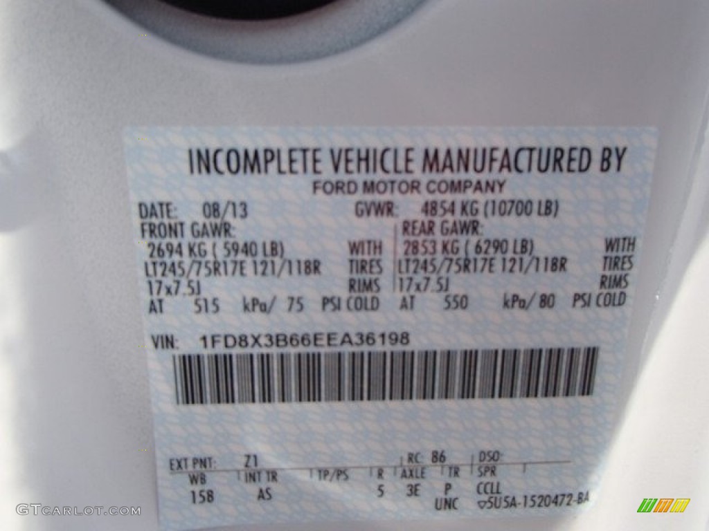 2014 F350 Super Duty XL SuperCab 4x4 Utility Truck - Oxford White / Steel photo #20