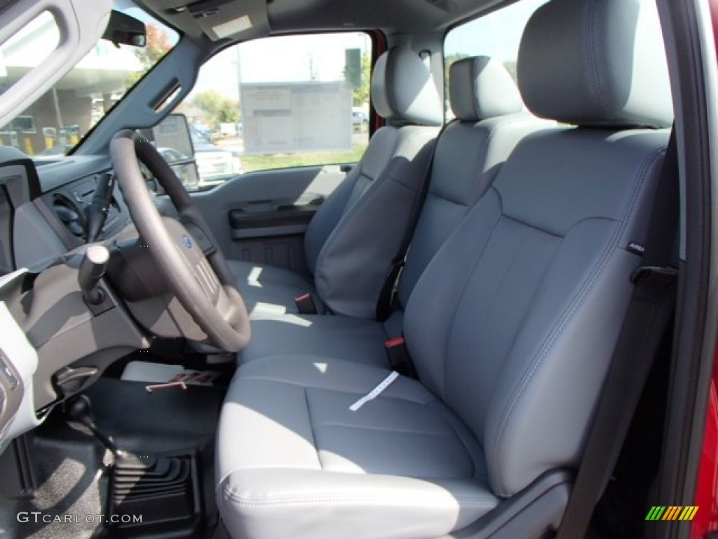 2014 Ford F350 Super Duty XLT Regular Cab 4x4 Front Seat Photo #86388750